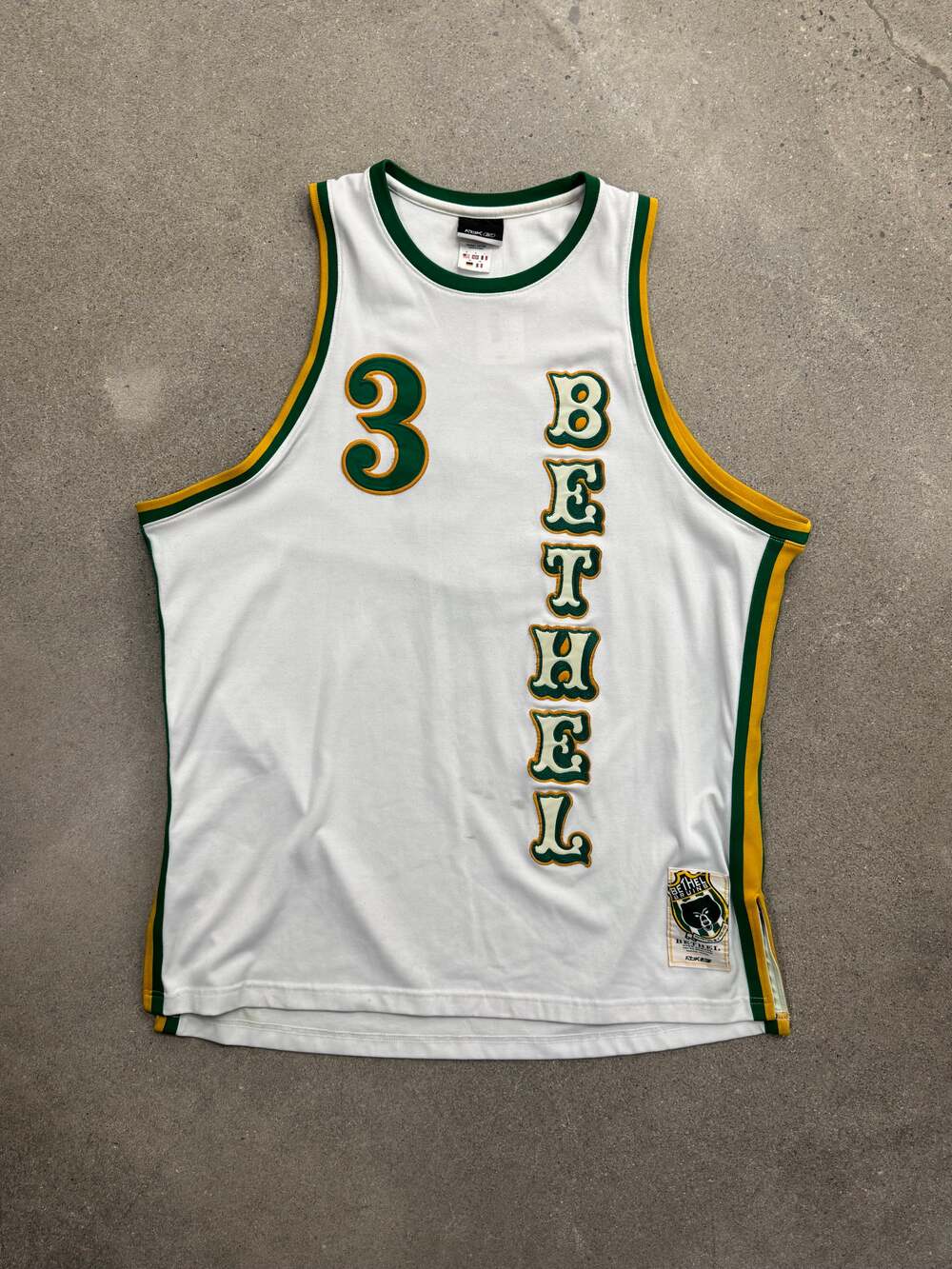 Vintage 90s Reebok Allen Iverson Bethel High School Basketball Jersey - XL